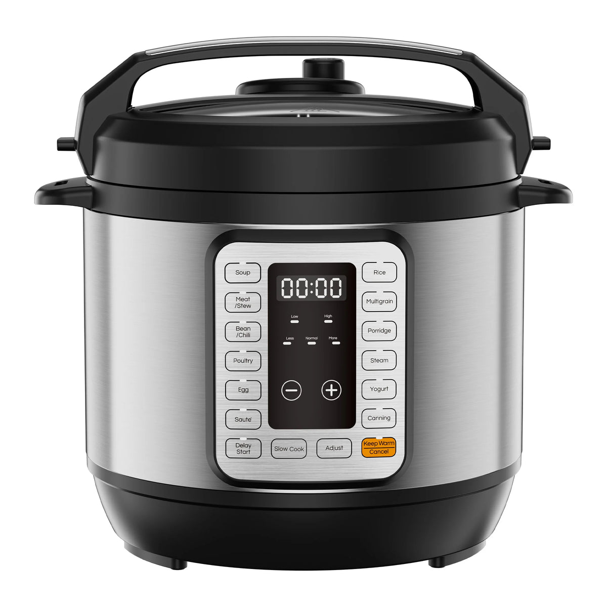 JHK 16-in-1 Electric Pressure Cooker 6-8QT Multi Cooker 12 Preset Ceramic Pot Slow Cook Rice Steamer Soup Yogurt Maker Recipe Book