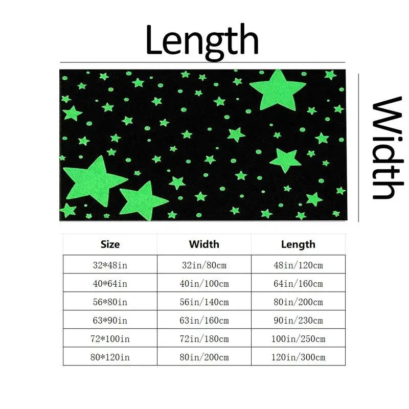 1 Piece of Plush Starry Sky Carpet, Soft and Comfortable, Lightweight and Easy to Care For, Suitable for Autumn and Winter, Home Decoration, Living Room, Bedroom, Hallway